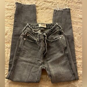 ‘We the Free’ washed black jeans